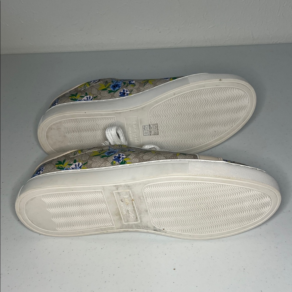Kate Spade Floral Sneakers - Picture 5 of 7